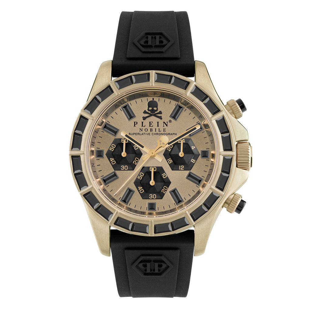 Philipp Plein Rock Couture Men's Beige Watch