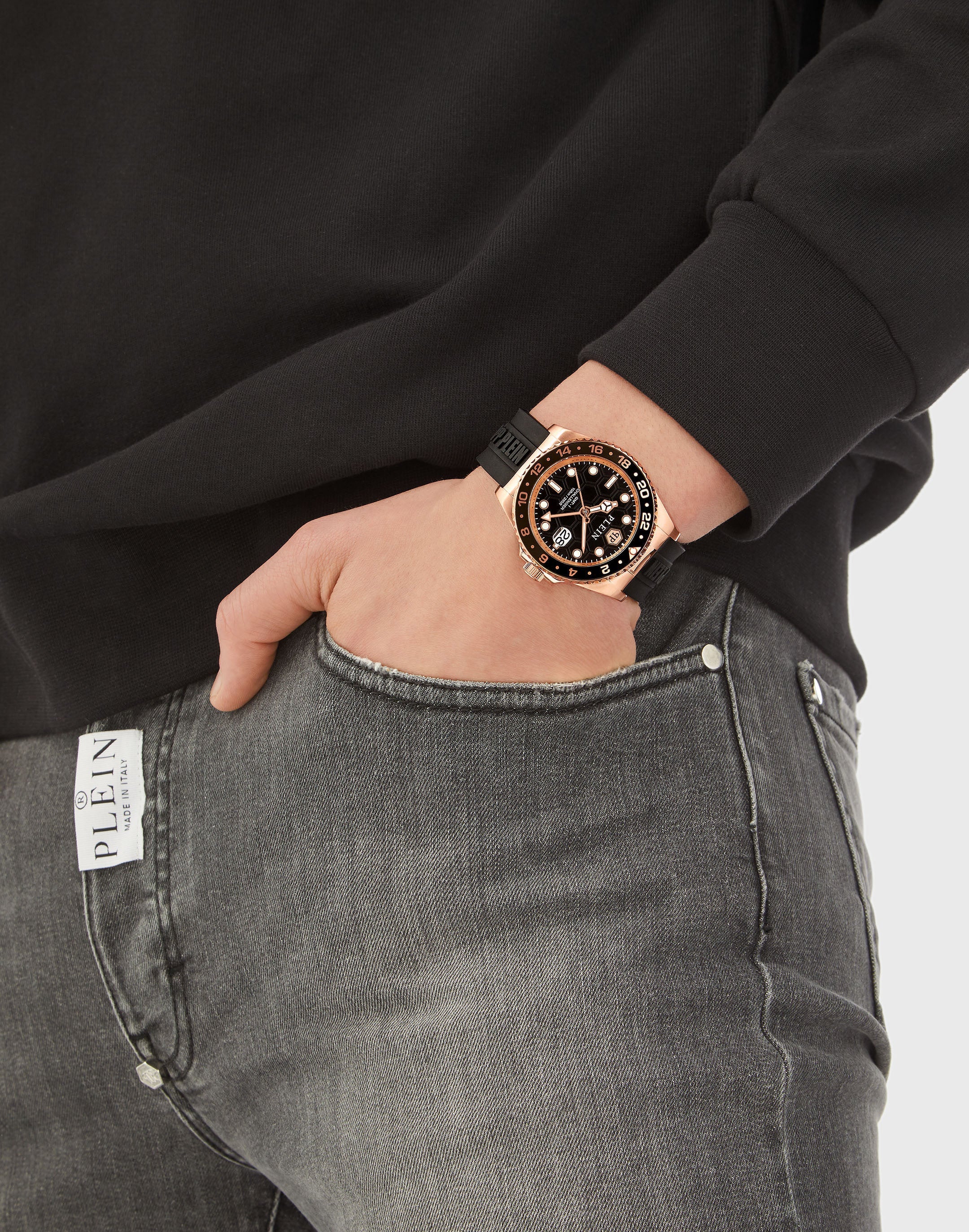 Philipp Plein Hyper $Port Men's Black Watch