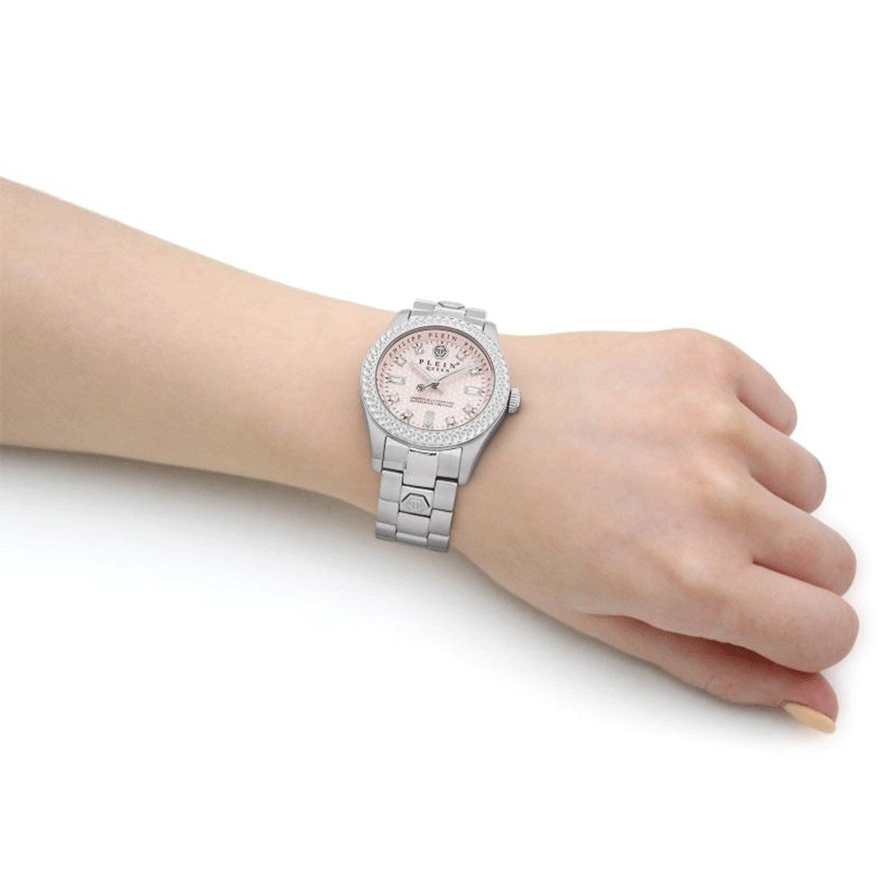 Philipp Plein Ladies Watch 36mm Queen Pink