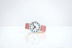 Mondaine Watch Essence White Pink
