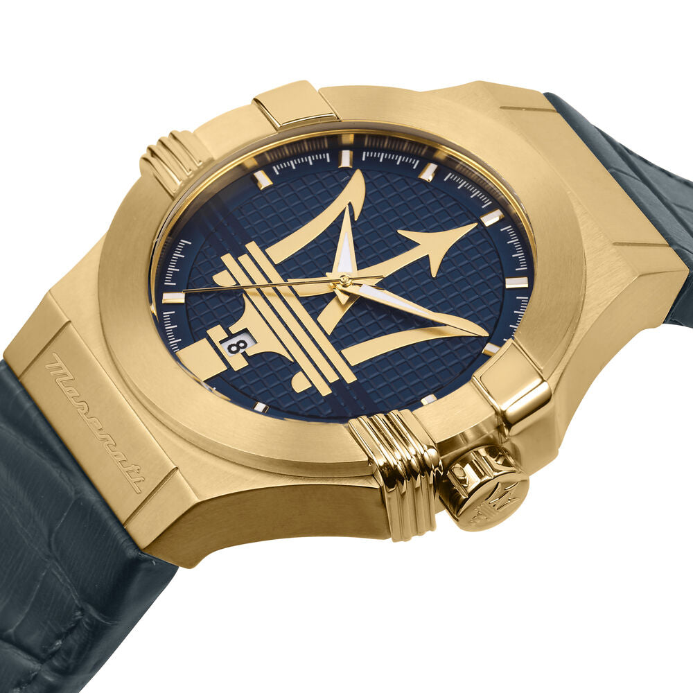 Maserati Men's Potenza  Blue Watch