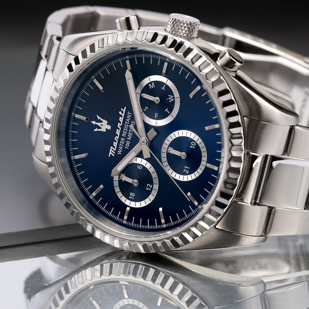 Maserati Men's Competizione  Blue Watch