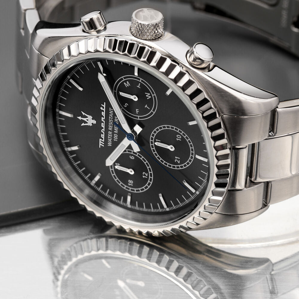 Maserati Competizione Men's Black Watch