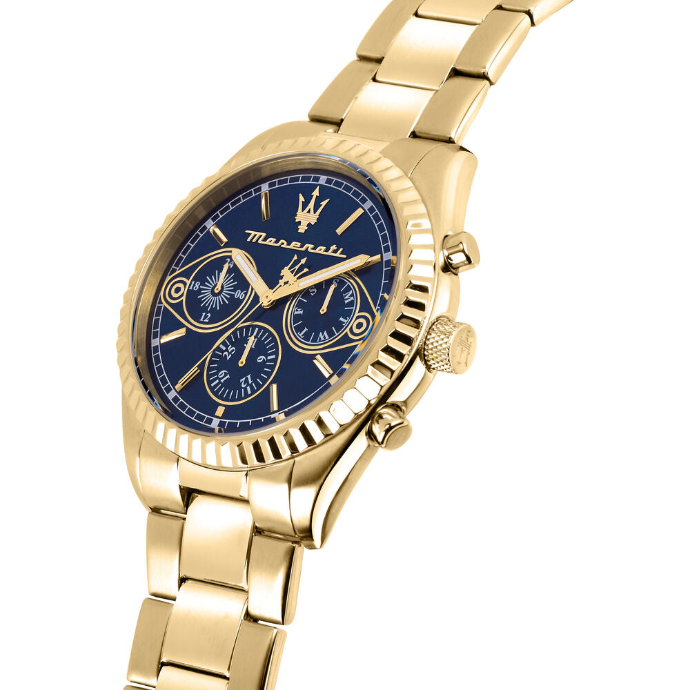 Maserati Competizione Men's Gold Watch