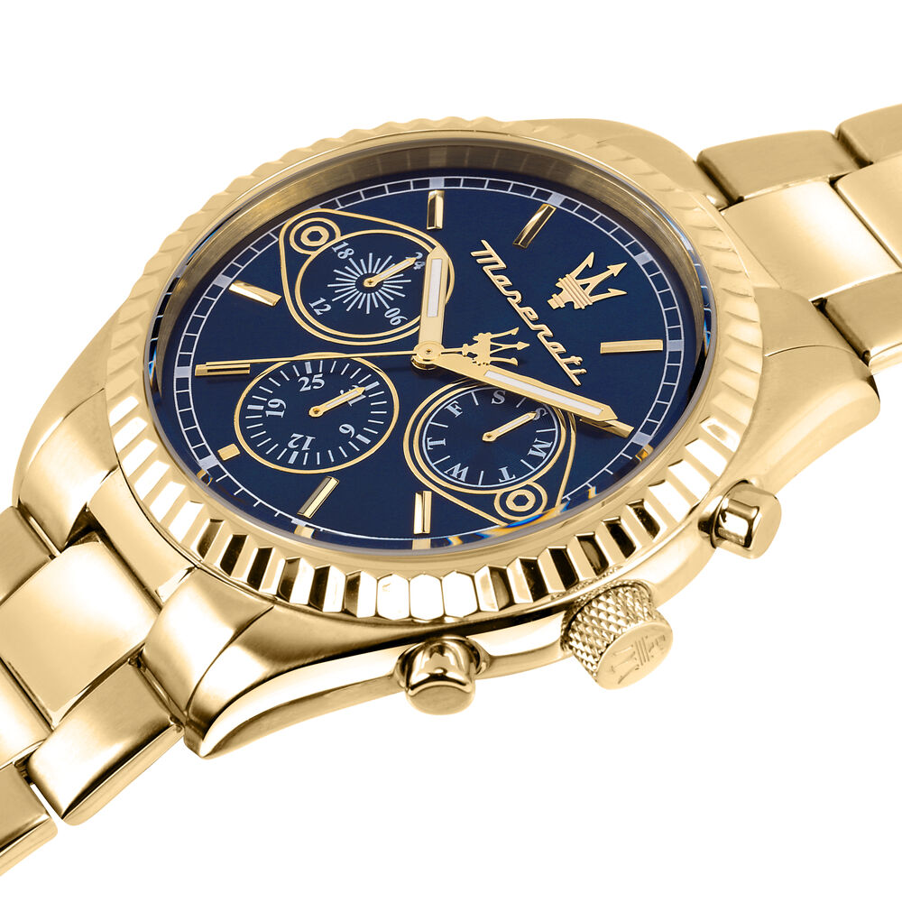 Maserati Competizione Men's Gold Watch