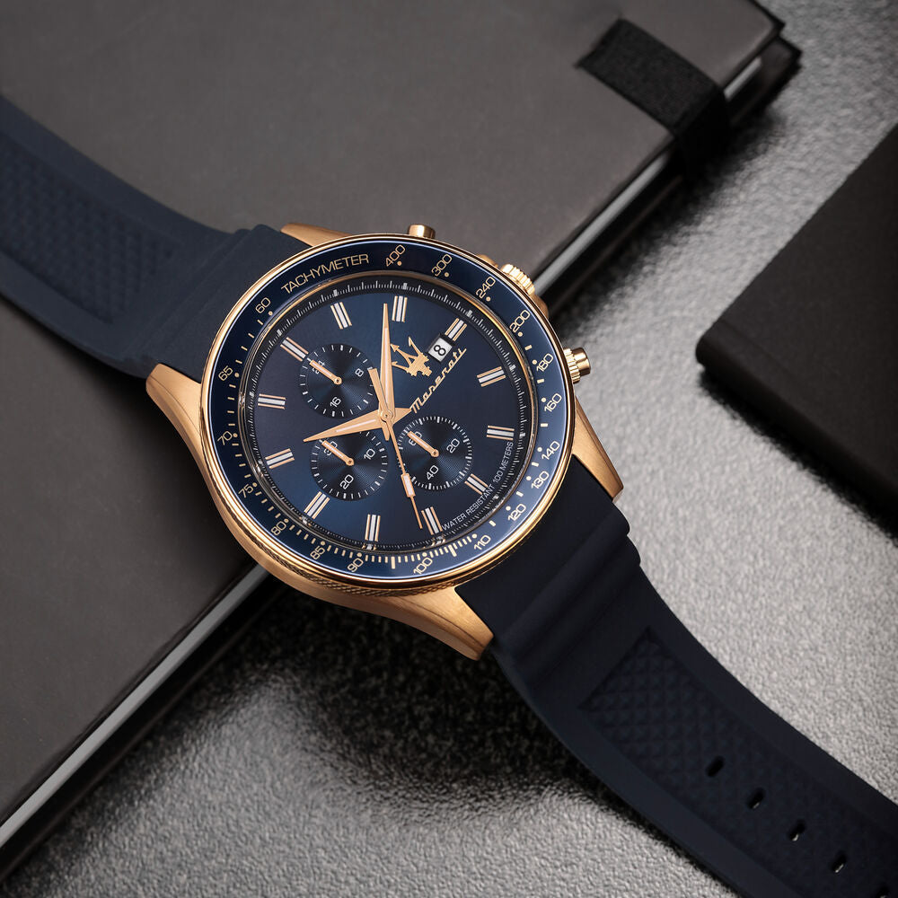 Maserati Sfida Blue Men's Watch