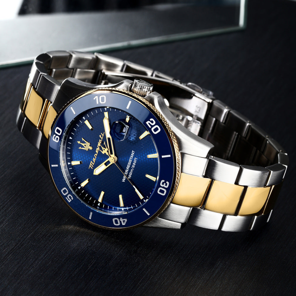 Maserati Competizione  Men's Blue Watch