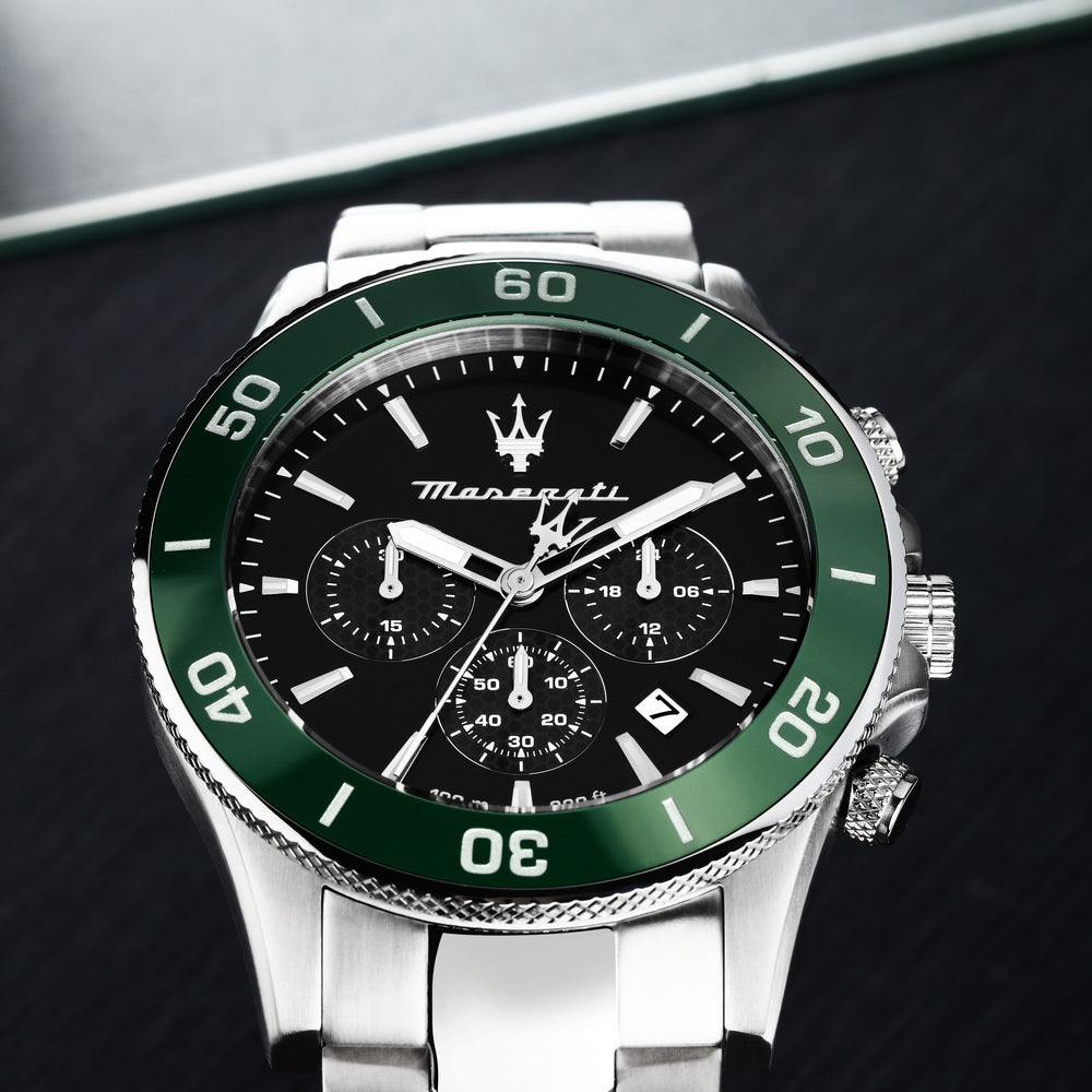 Maserati Competizione  Men's Black Watch