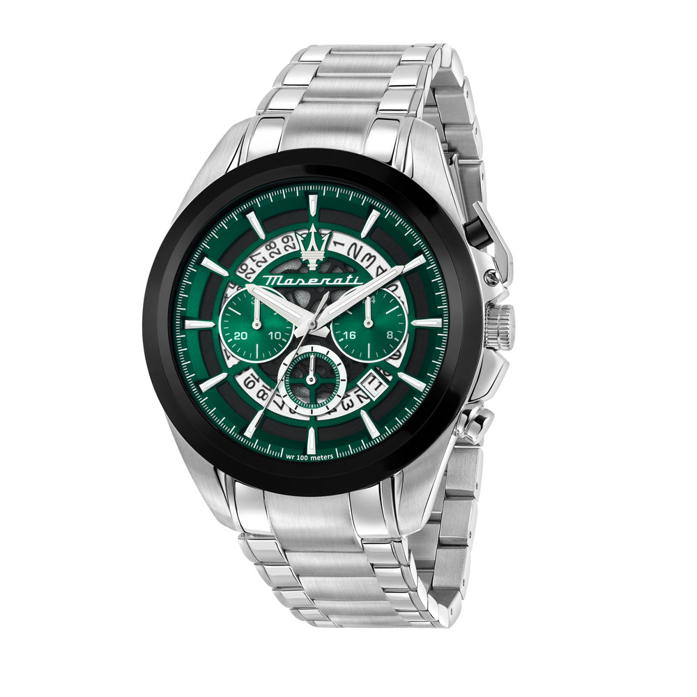Maserati Traguardo  Men's Green Watch