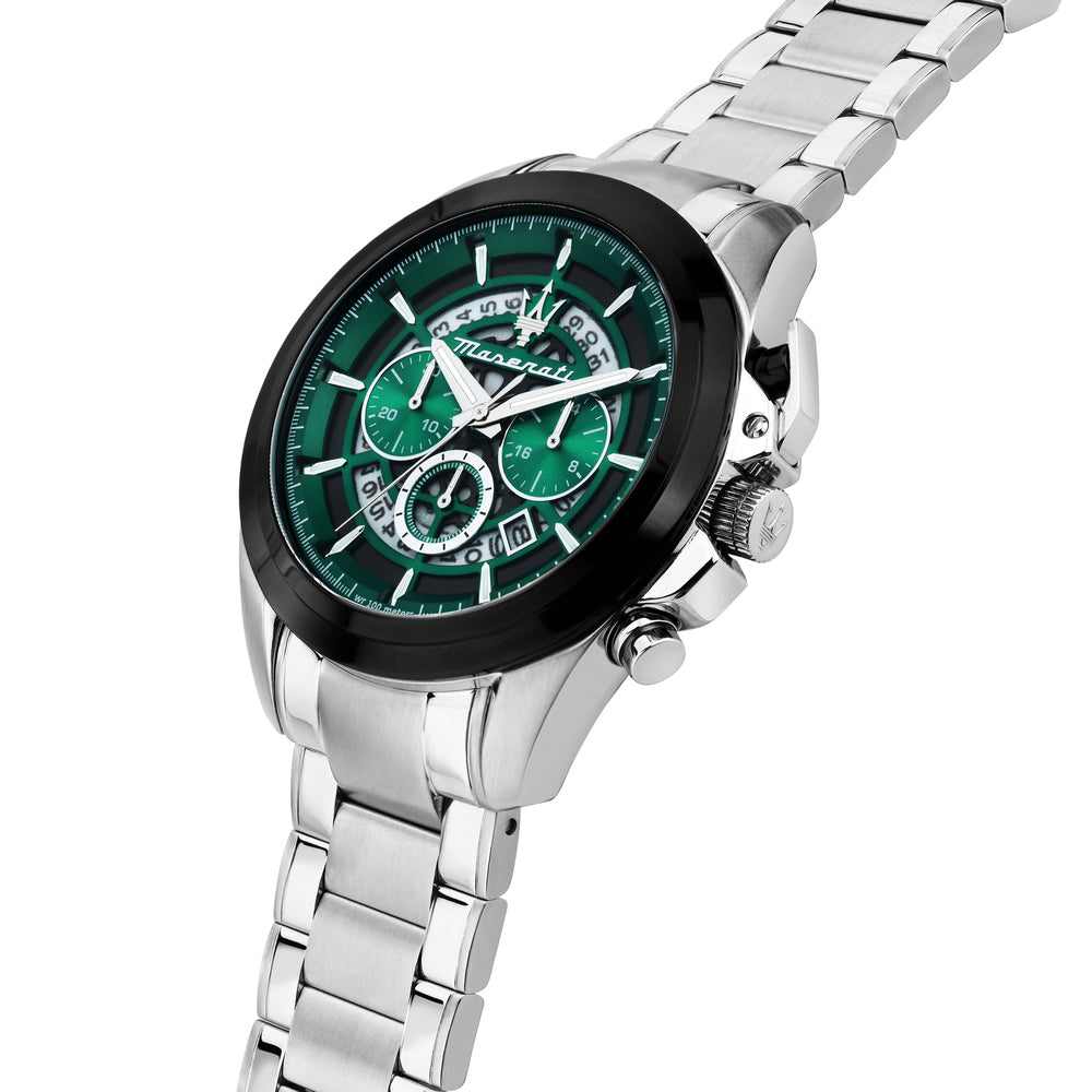 Maserati Traguardo  Men's Green Watch