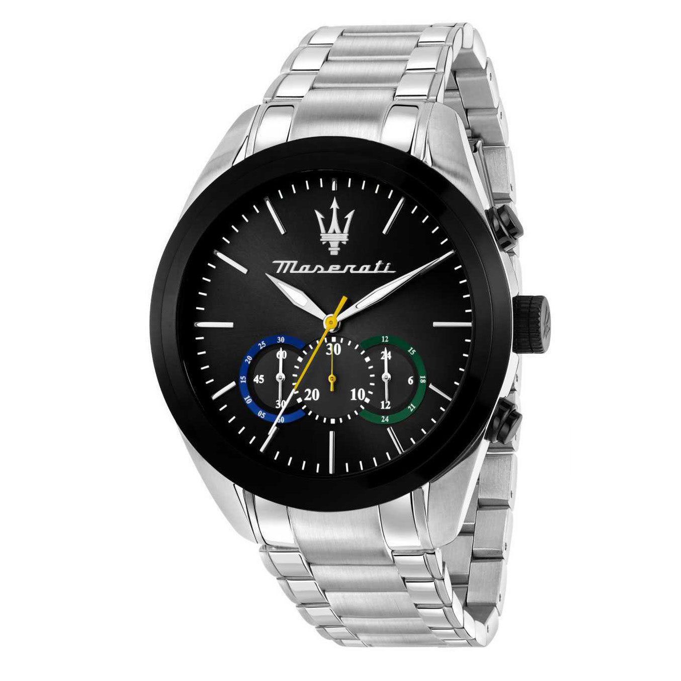 Maserati Traguardo  Men's Black Watch