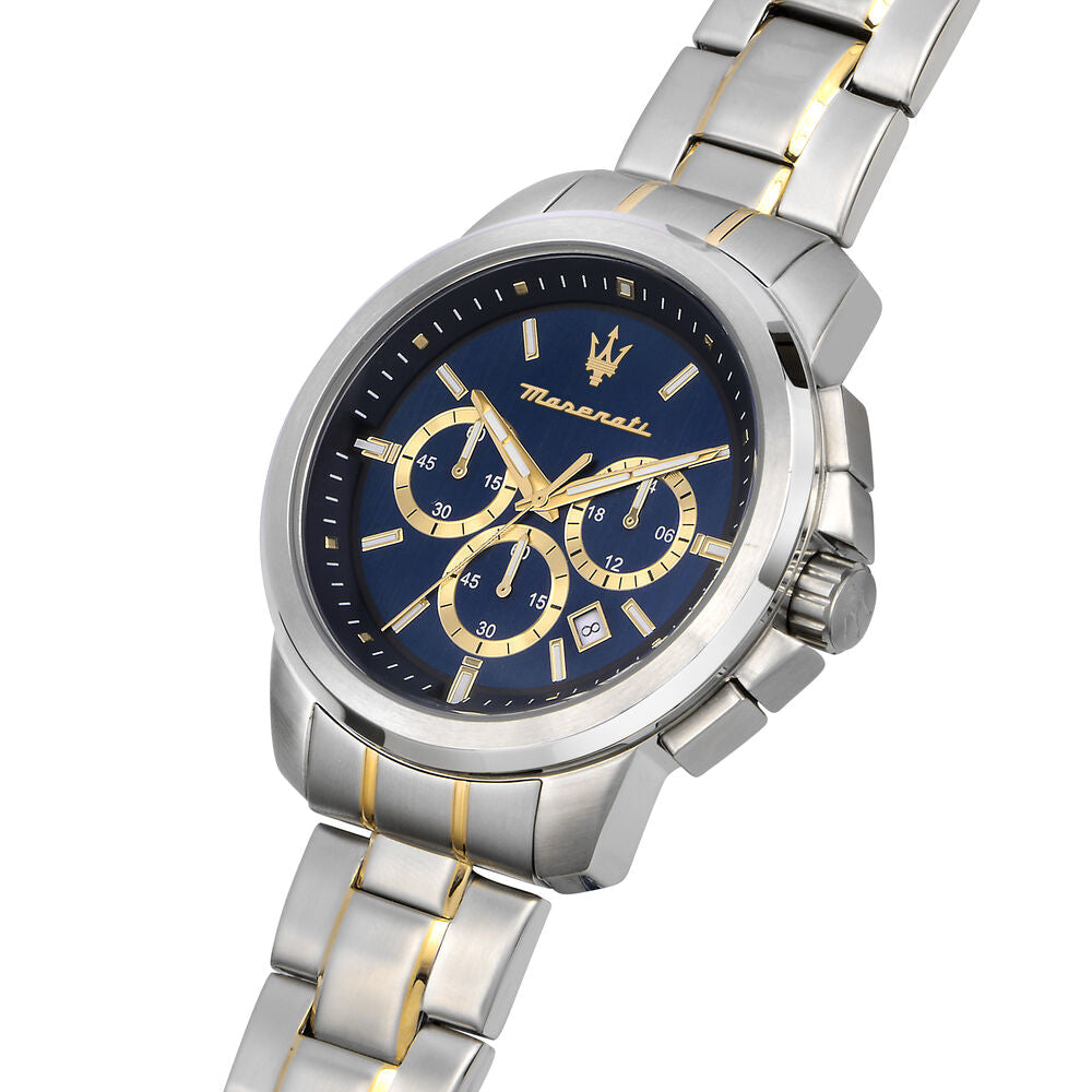Maserati Men's Blue Successo Watch
