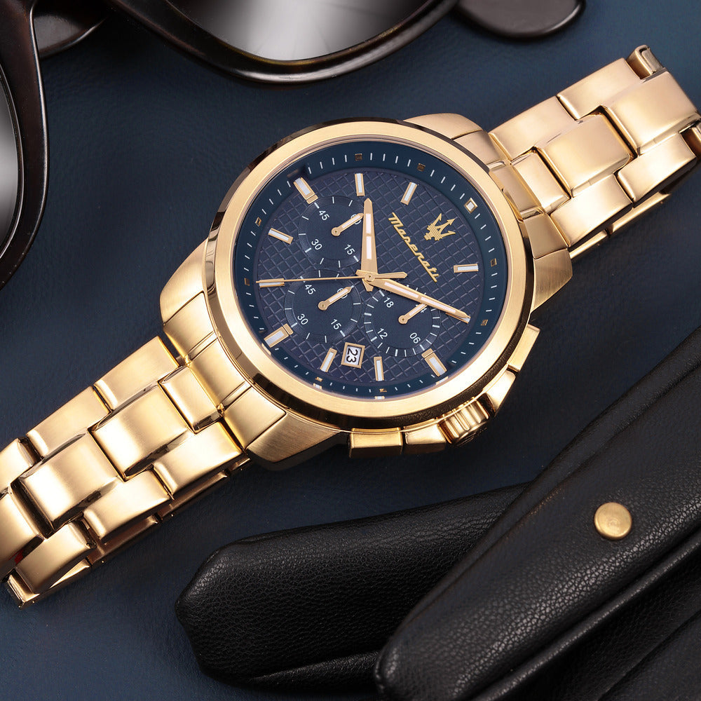 Maserati Successo Men's Blue Watch