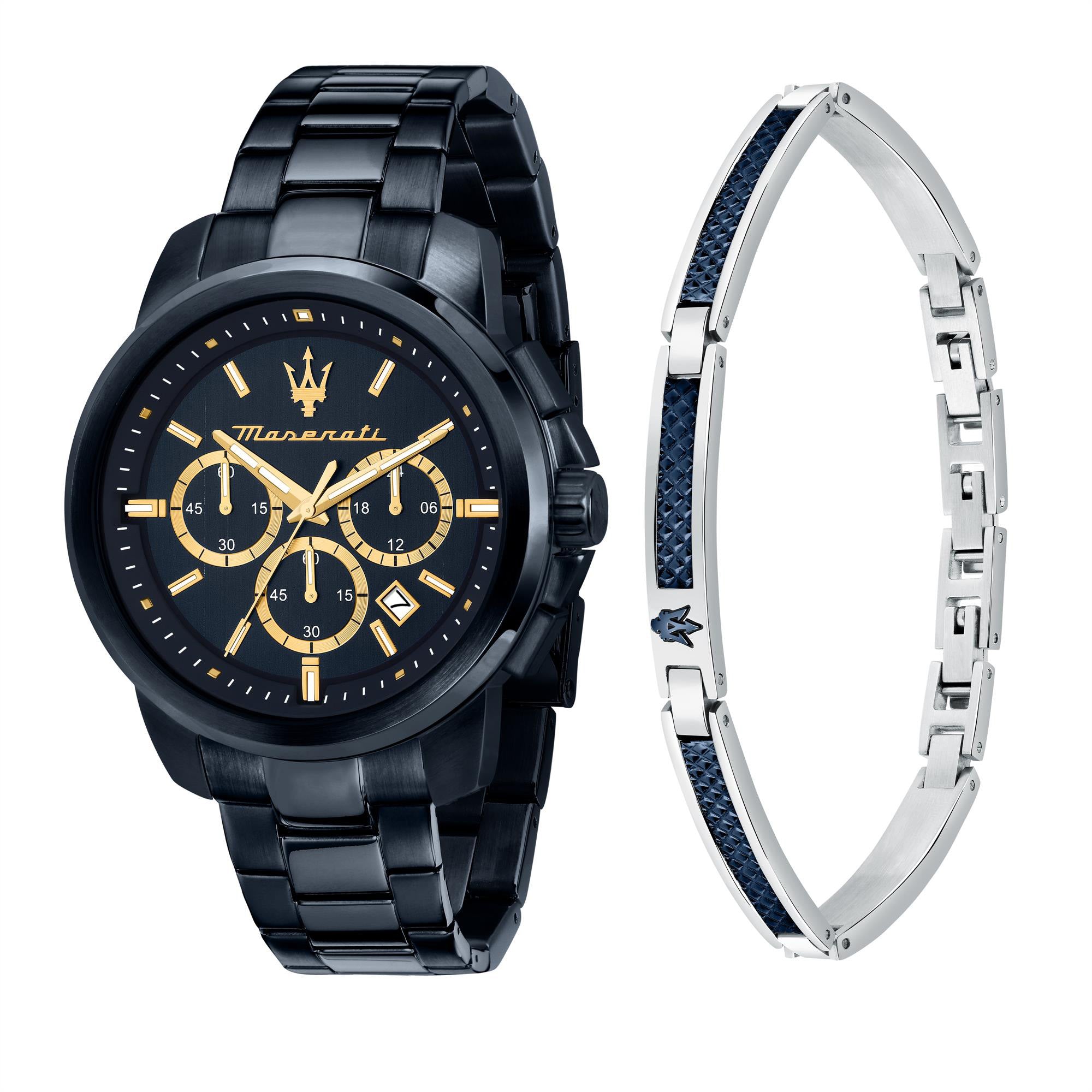 Maserati Successo Men's Blue Watch