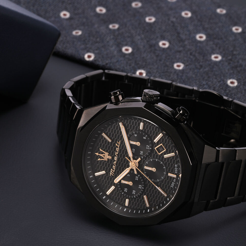 Maserati Men's Stile Black Watch