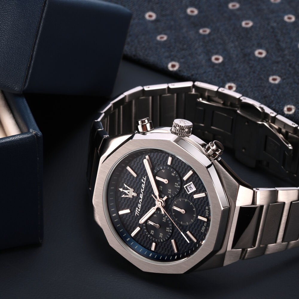 Maserati Men's Stile Blue Watch