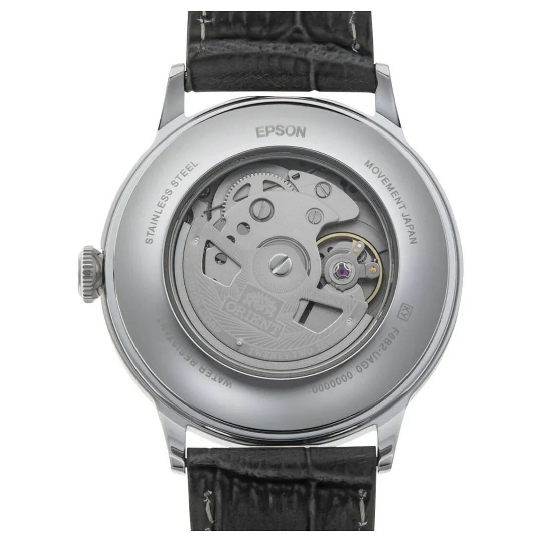 Orient Men's Grey Black Automatic Watch RA-AK0704N