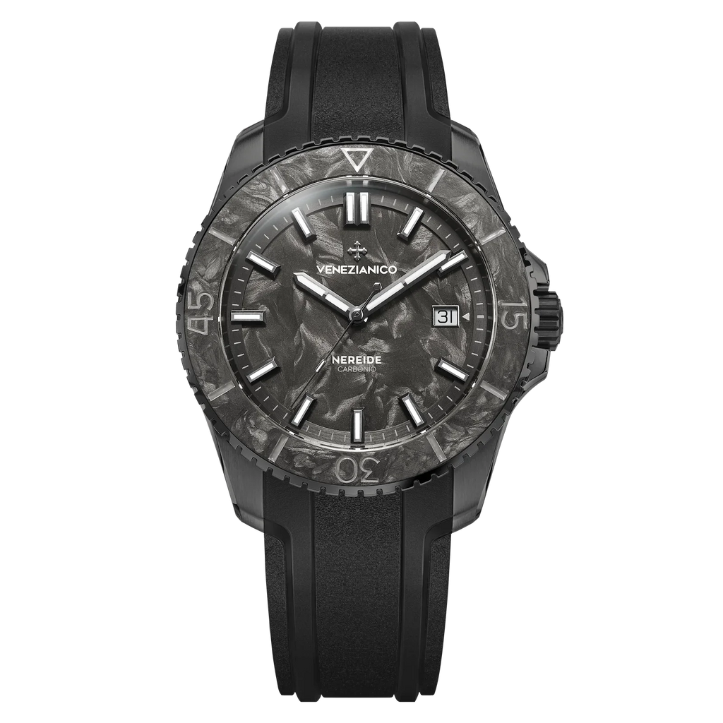 Venezianico Nereide Carbonio Grey Men's Watch