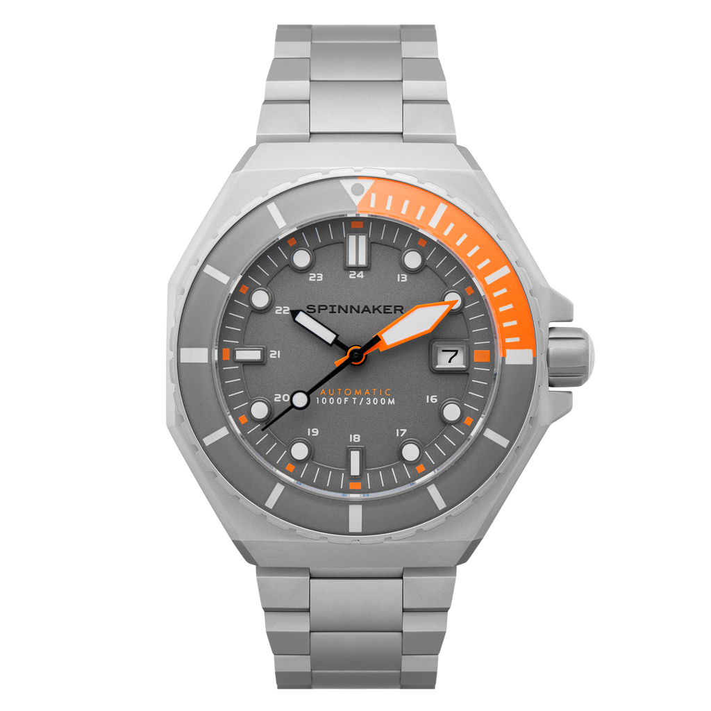 Spinnaker Dumas Men's Grey Dive Automatic Watch