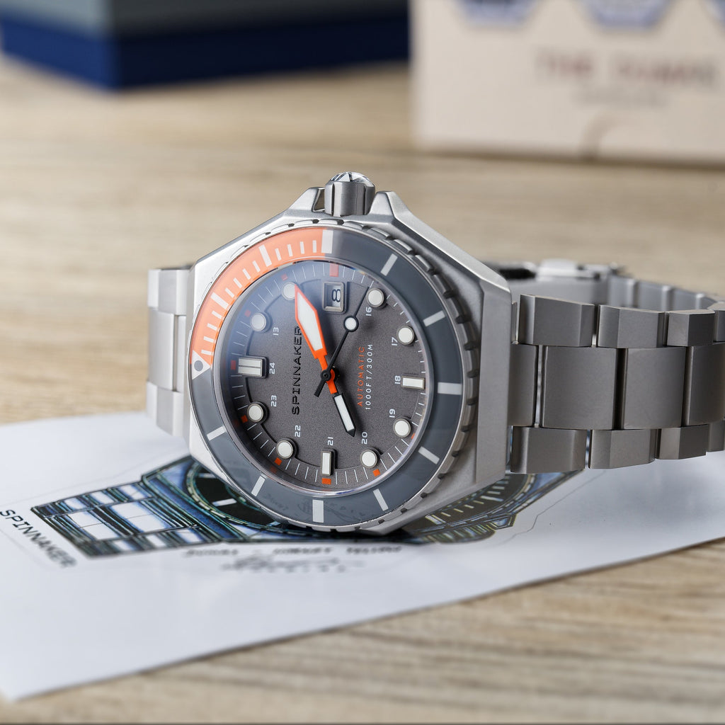 Spinnaker Dumas Men's Grey Dive Automatic Watch