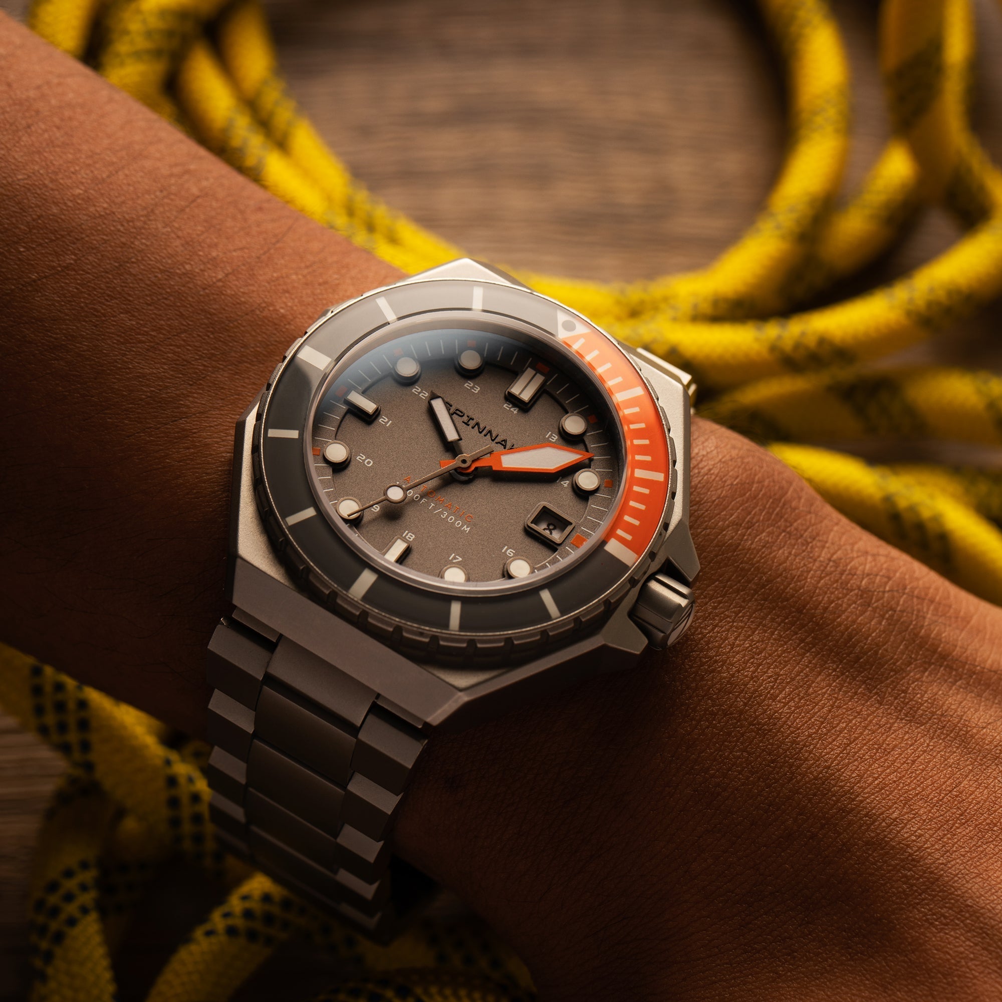 Spinnaker Dumas Men's Grey Dive Automatic Watch
