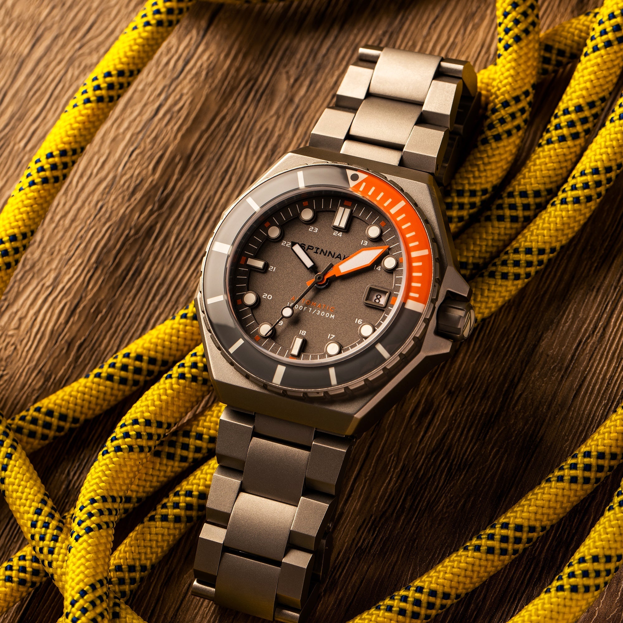 Spinnaker Dumas Men's Grey Dive Automatic Watch