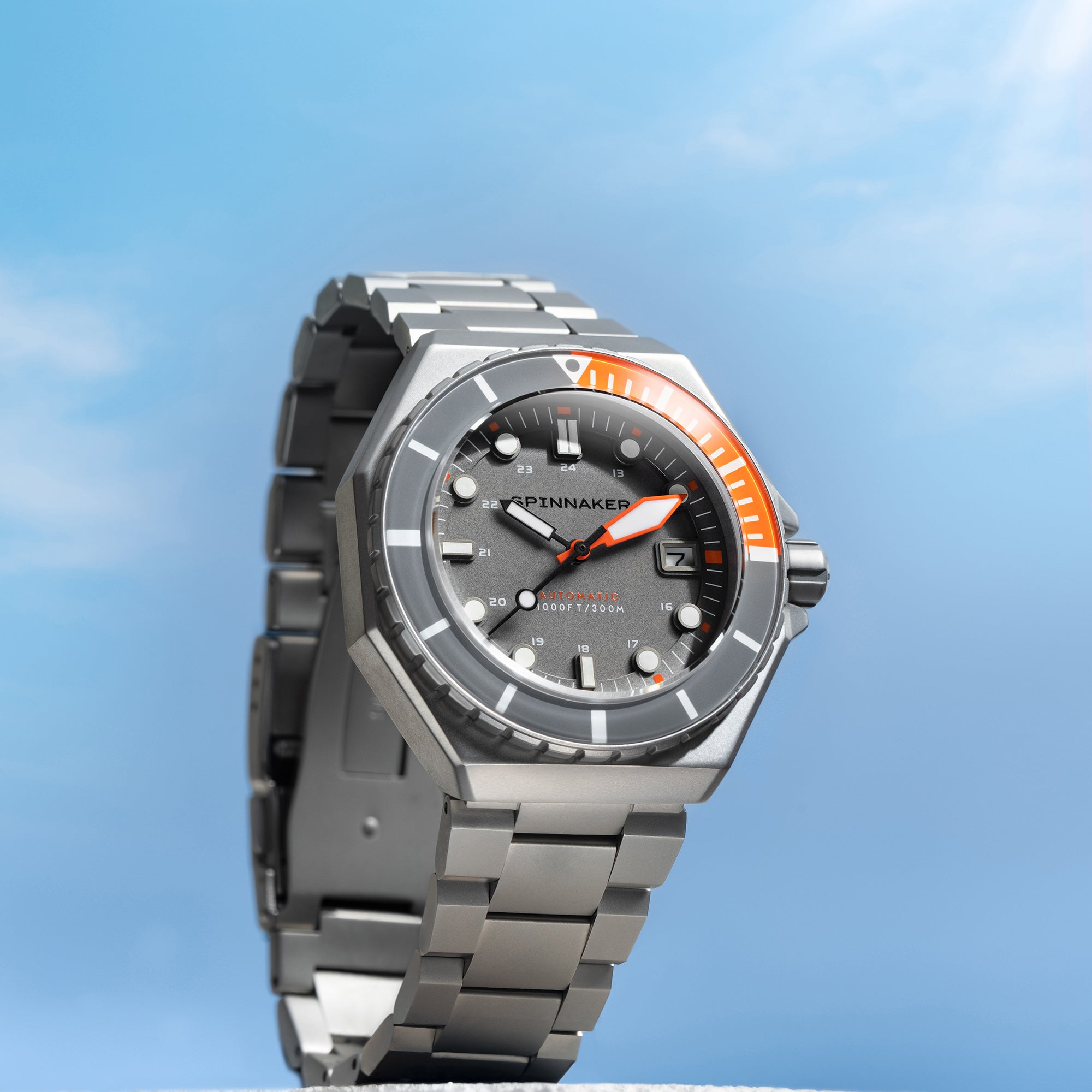Spinnaker Dumas Men's Grey Dive Automatic Watch