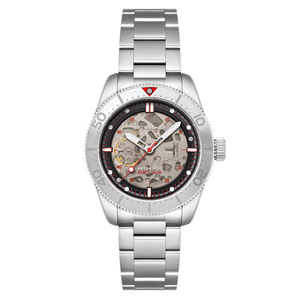 Spinnaker Croft 42 Skeleton Men's Black Watch
