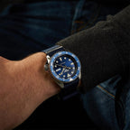 Seiko Men's Navy Blue 5 Sports Watch