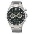 Seiko Chronograph Sports Men's Green Watch