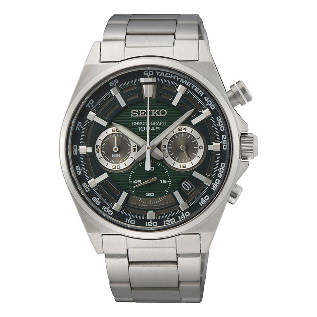 Seiko Chronograph Sports Men's Green Watch