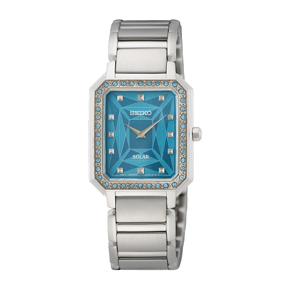 Seiko Solar Ladies Blue Watch