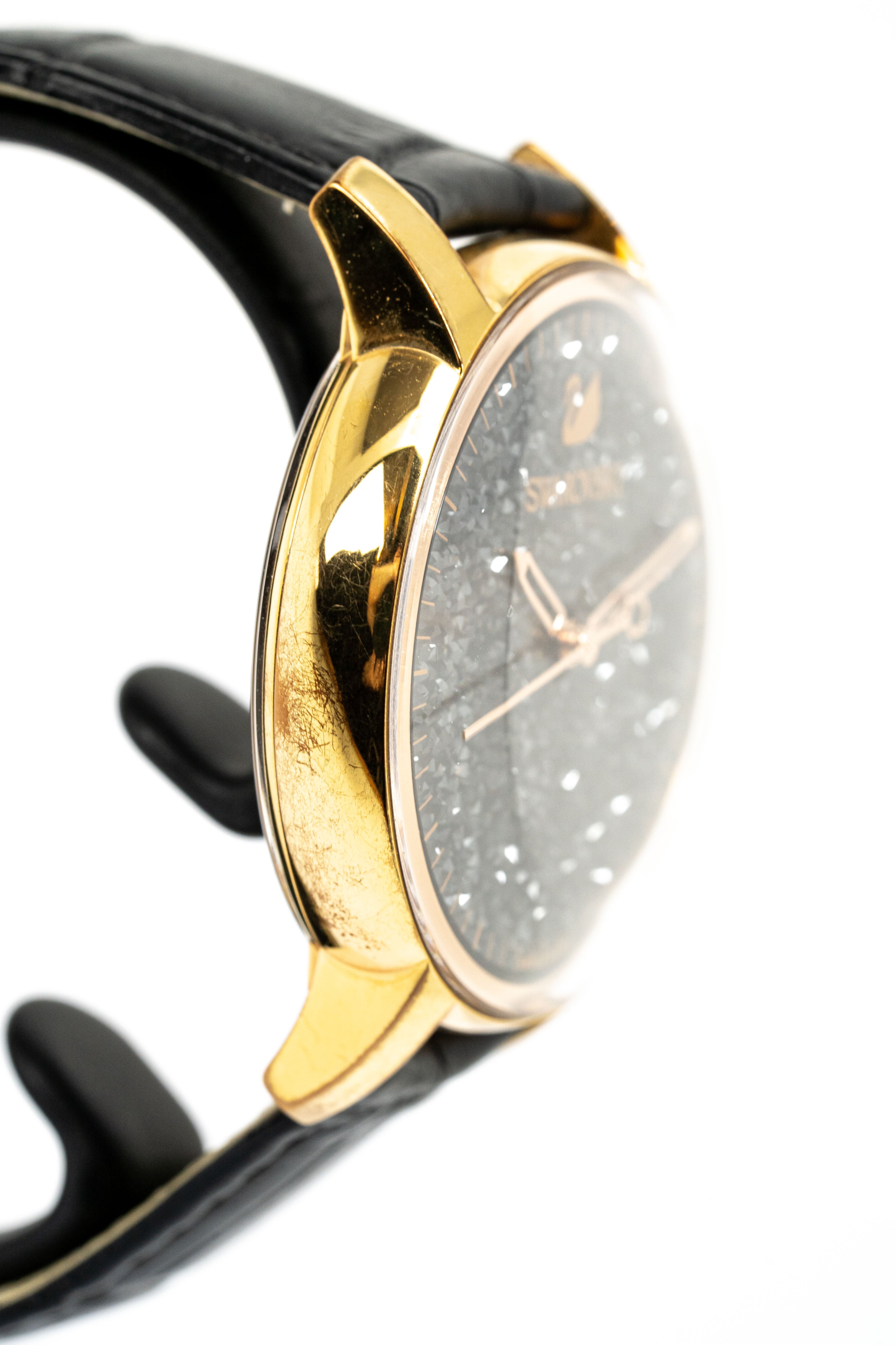 Swarovski Watch Automatic Crystalline Hours Black