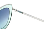 Swarovski Women's Sunglasses Cat Eye Green Blue