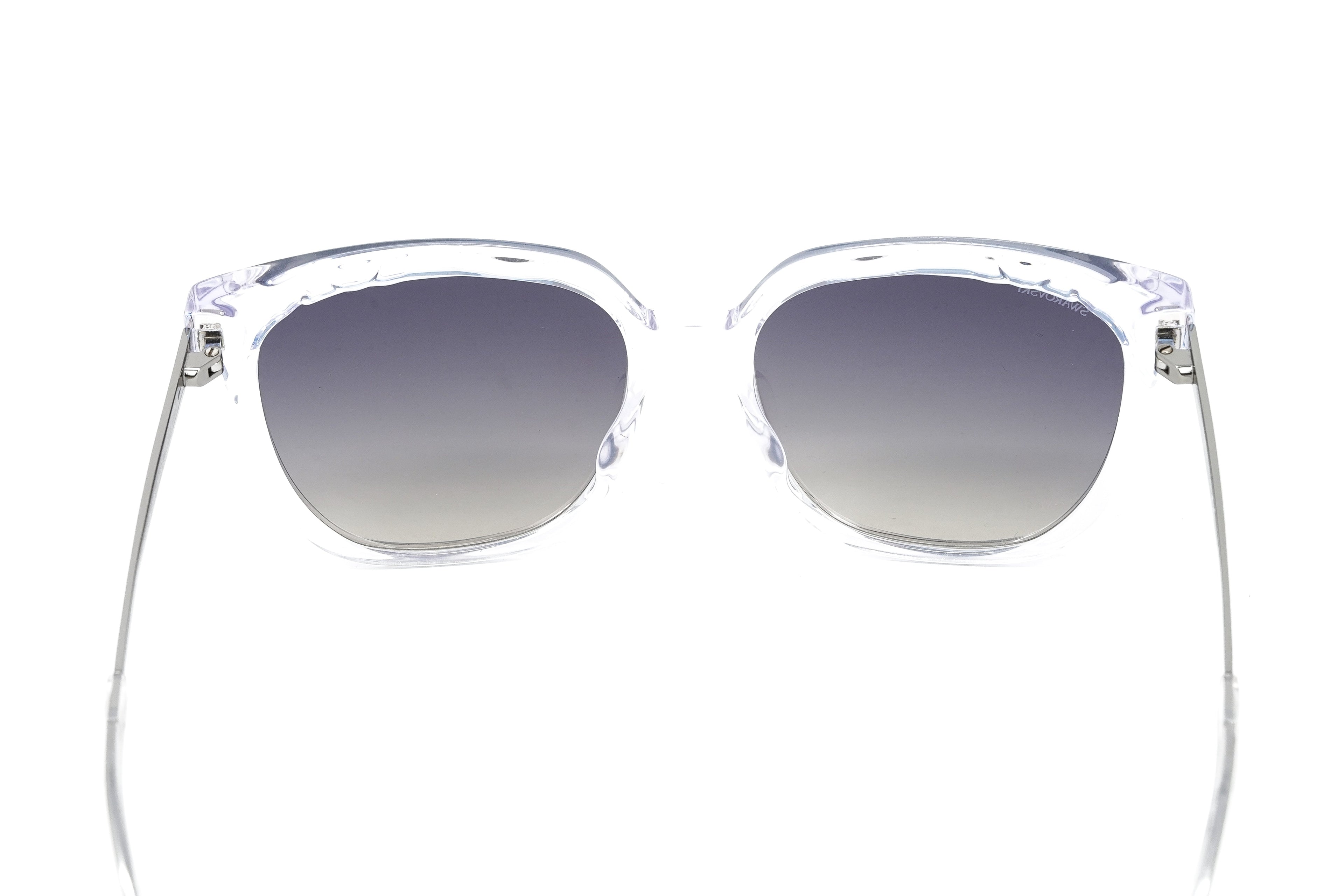 Swarovski Women's Sunglasses Square Translucent