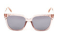 Swarovski Women's Sunglasses Square Translucent Pink