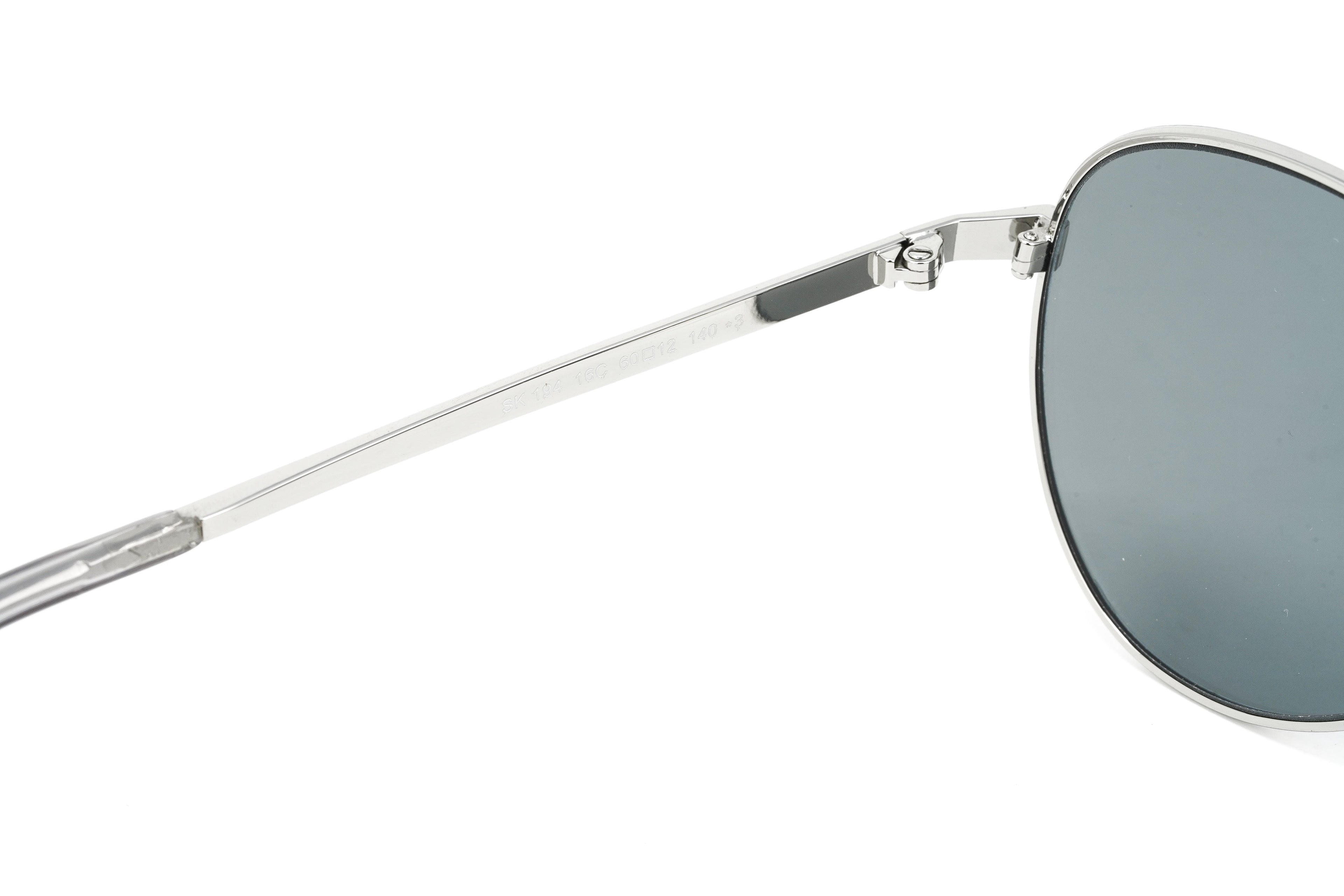 Swarovski Unisex Sunglasses Pilot Silver Mirrored Grey
