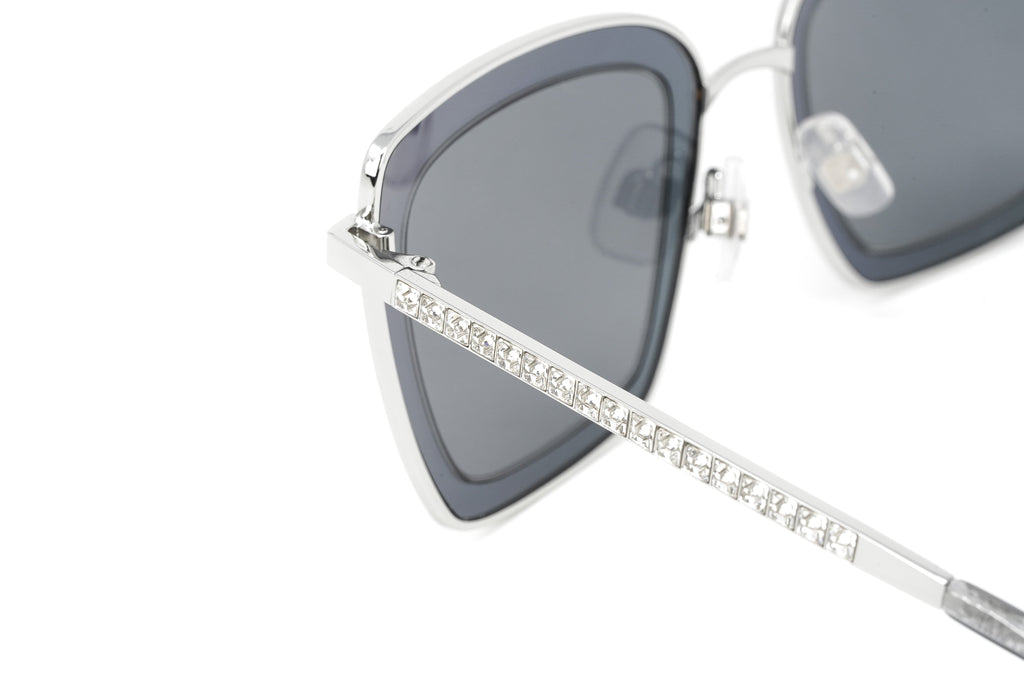 Swarovski Women's Sunglasses Square Cat Eye Mirror Pink