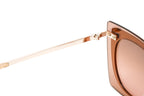 Swarovski Women's Sunglasses Square Rose Gold