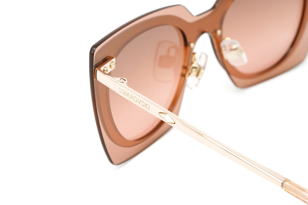 Swarovski Women's Sunglasses Square Rose Gold