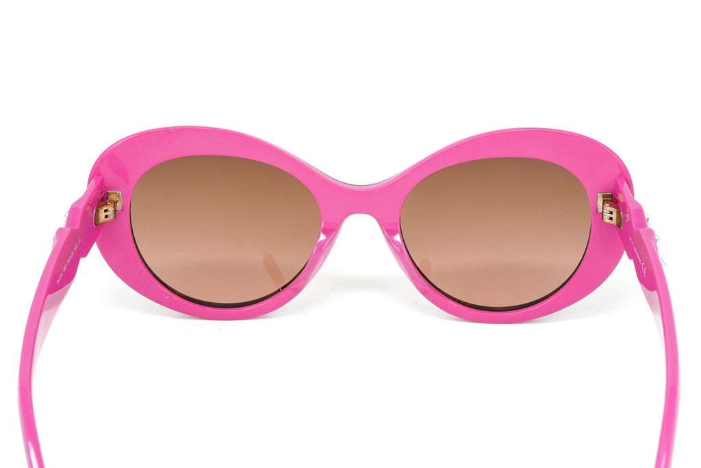 Swarovski Women's Sunglasses Oval Cat Eye Tortoise Pink
