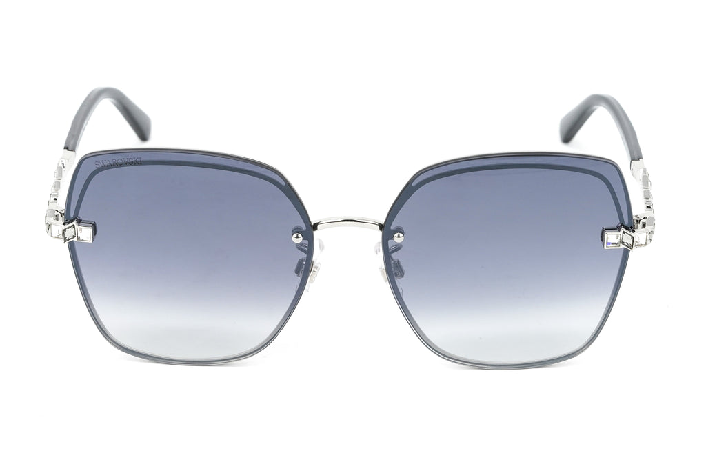 Swarovski Women's Sunglasses Hexagon Pilot Gradient Grey