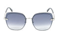Swarovski Women's Sunglasses Hexagon Pilot Gradient Grey