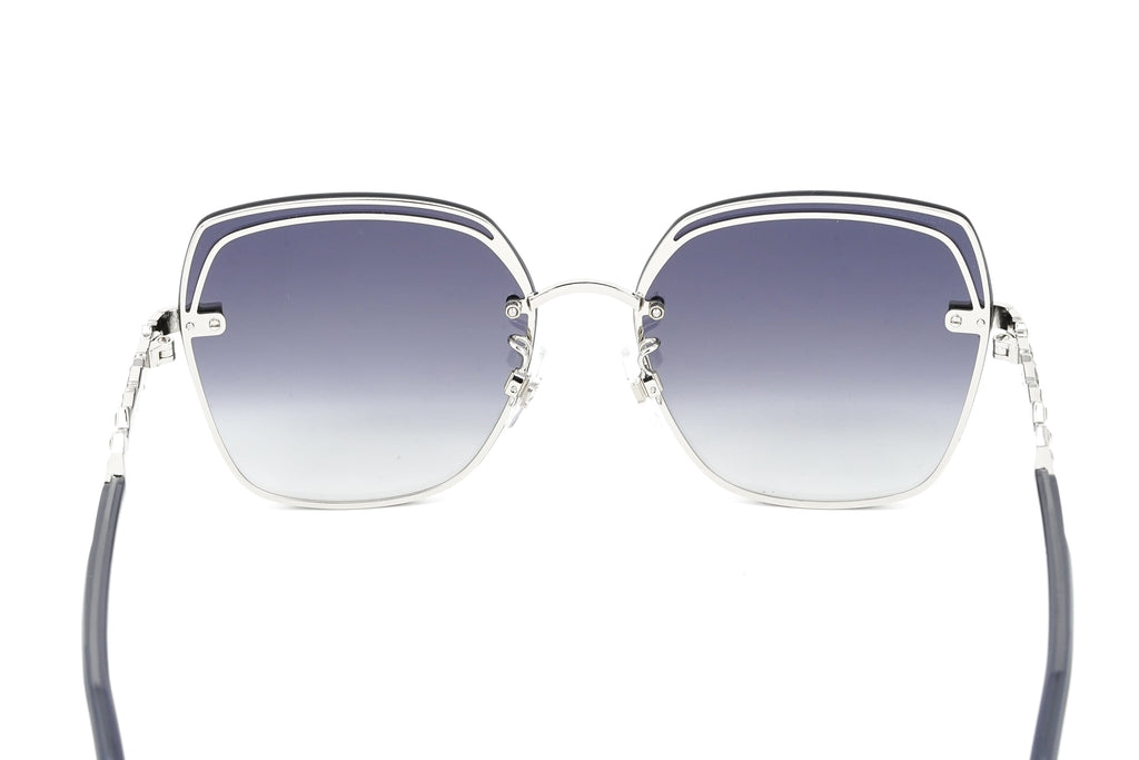 Swarovski Women's Sunglasses Hexagon Pilot Gradient Grey
