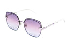 Swarovski Women's Sunglasses Square Gradient Purple