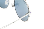 Swarovski Women's Sunglasses Round Gradient Light Purple/Aqua Mirror