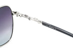 Swarovski Women's Sunglasses Butterfly Pilot Dark Grey