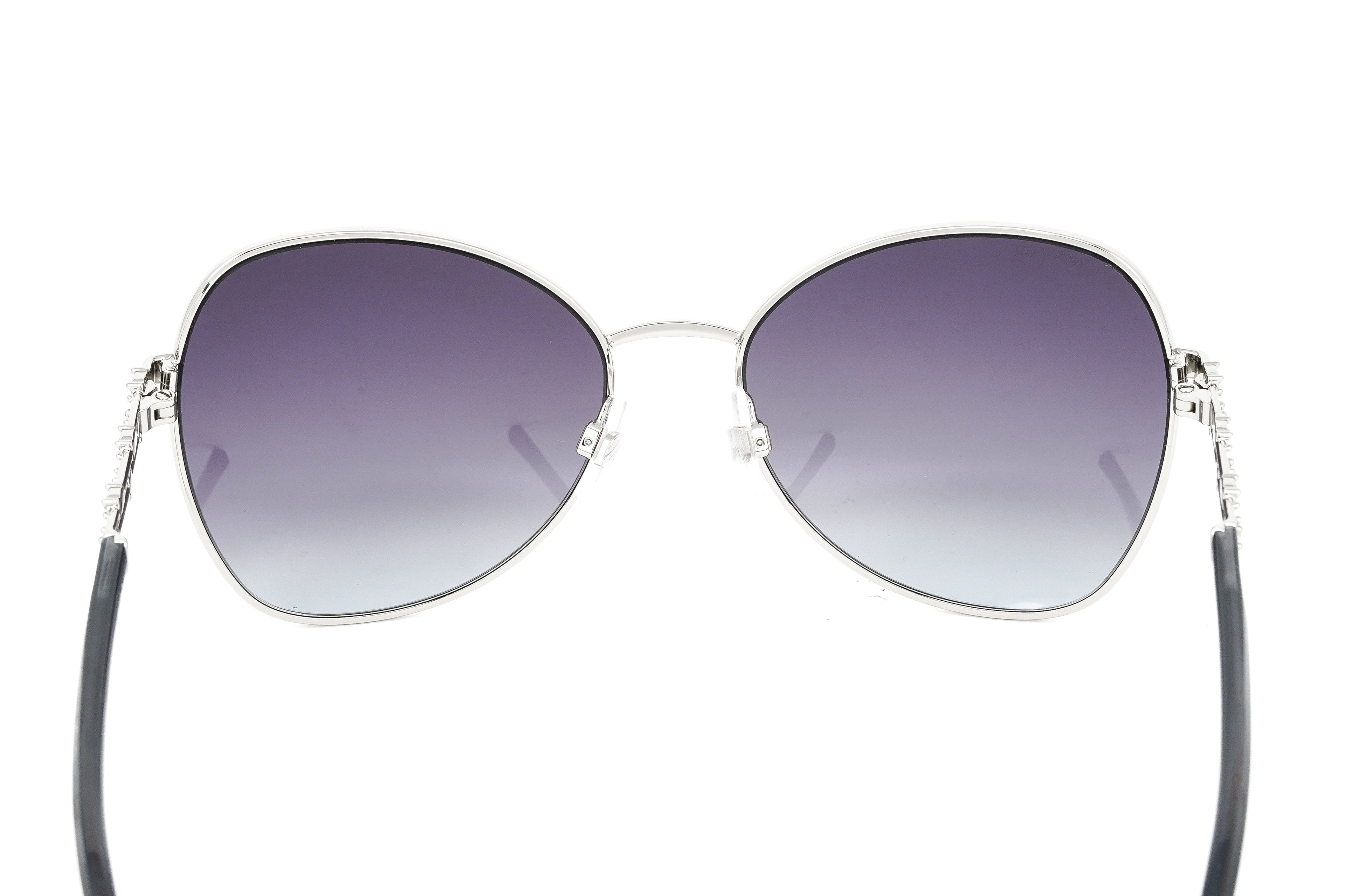 Swarovski Women's Sunglasses Butterfly Pilot Dark Grey