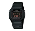 Casio G-Shock Watch Men's Black on Black