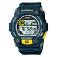 Casio G-Shock Watch Men's G-Rescue Teal and Yellow